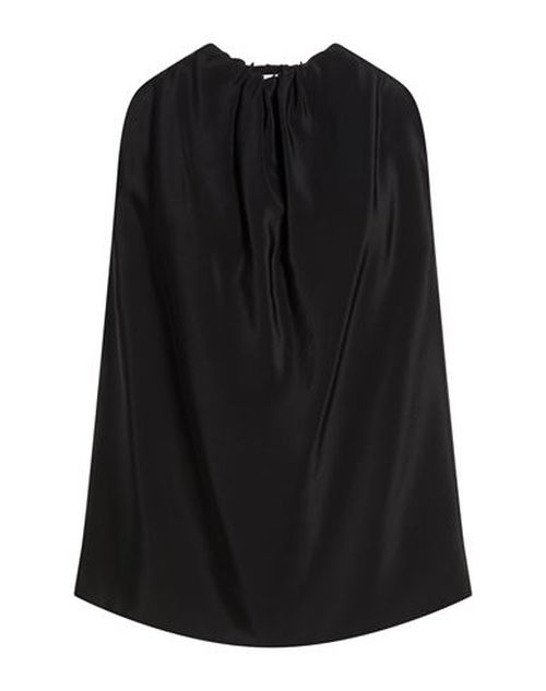 Woman Top Black Size 6 Silk