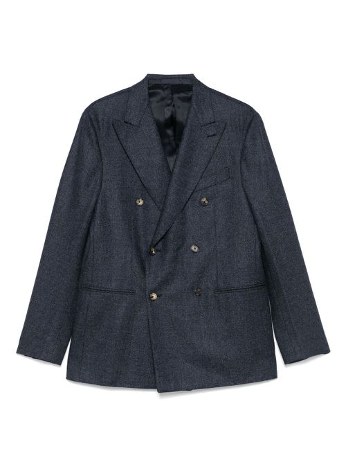 Double-breasted blazer - Blue