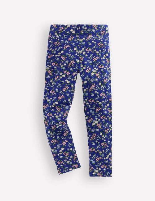 Girls Fun Leggings in Blue | Size 2-3 Years
