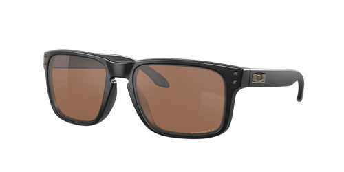 Oakley Man Sunglass OO9102 Holbrook™ -  Frame color: Matte Black, Lens color: Prizm Tungsten Polarized