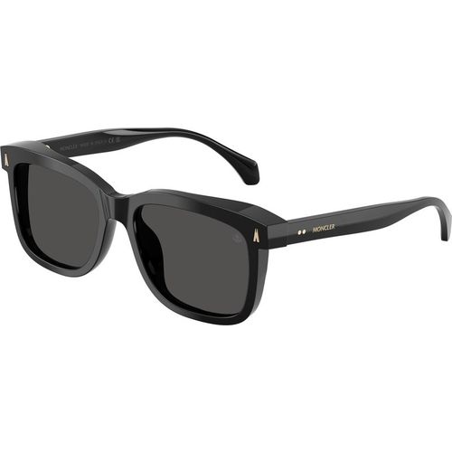 Moncler Unisex Moncler ME6018 VALAIRE 300187 Gafas de sol Acetato Negro Gris Pillow Norma