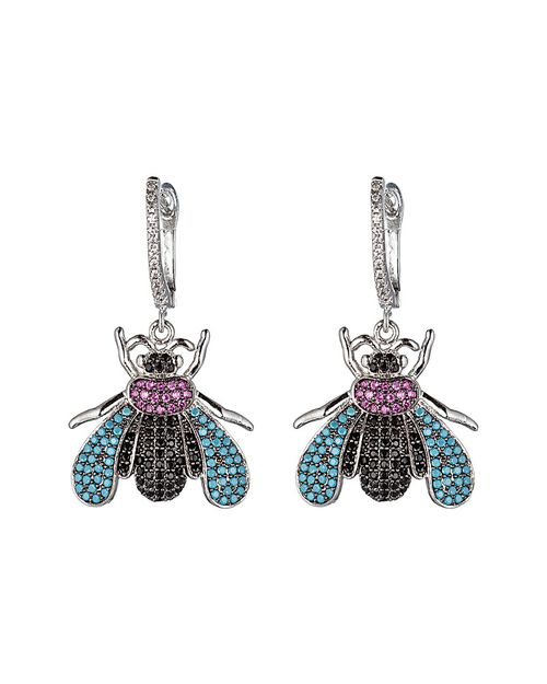 Bee Victoria CZ Crystal Drop Earring
