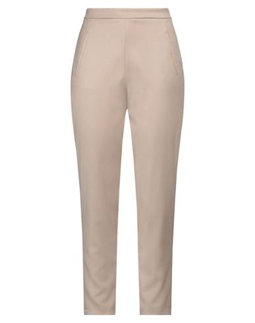 Woman Pants Beige Size 2 Polyester, Viscose, Elastane