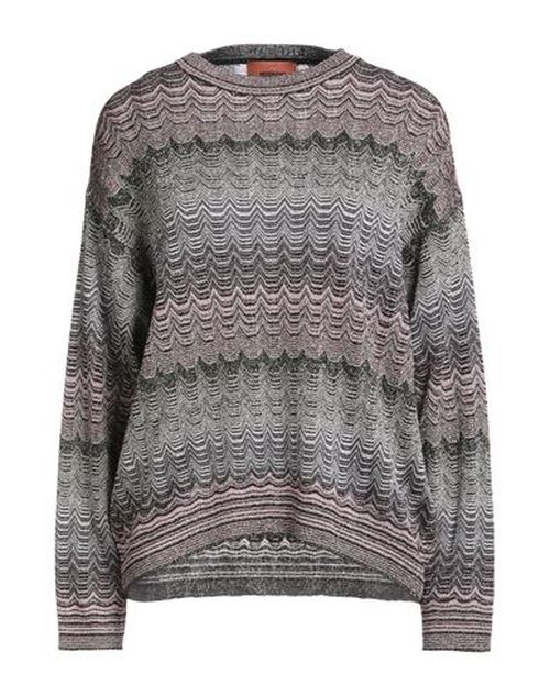 Woman Sweater Light pink Size 6 Viscose, Metallic fiber
