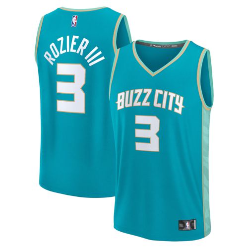 Men's Terry Rozier Teal Charlotte Hornets Fast Break Jersey