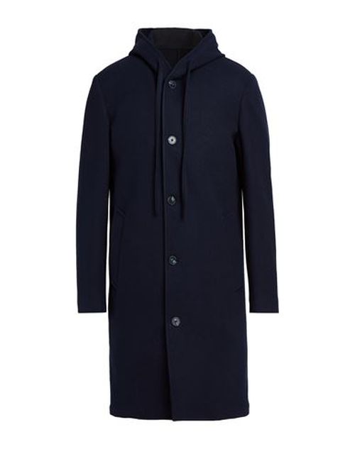 Man Coat Navy Size 40 Polyester
