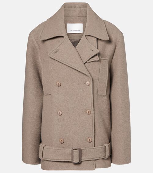 Scothern virgin wool peacoat