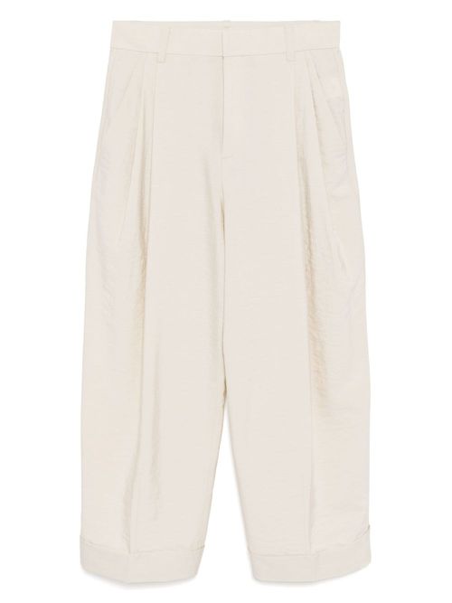 LESS cropped pants - Neutrals