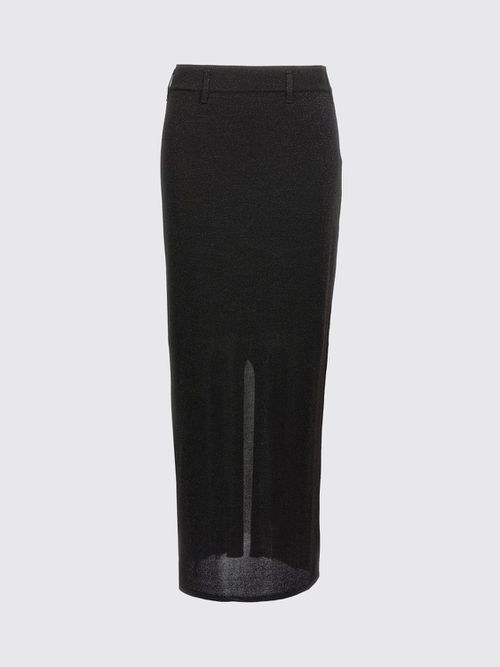 Skirt Woman color Black