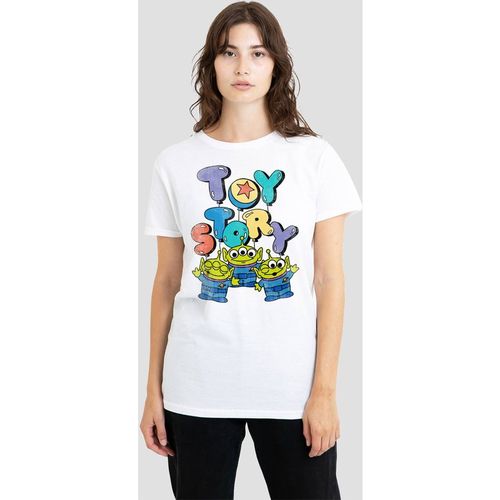 Disney Toy Story Alien Balloons T Shirt, White