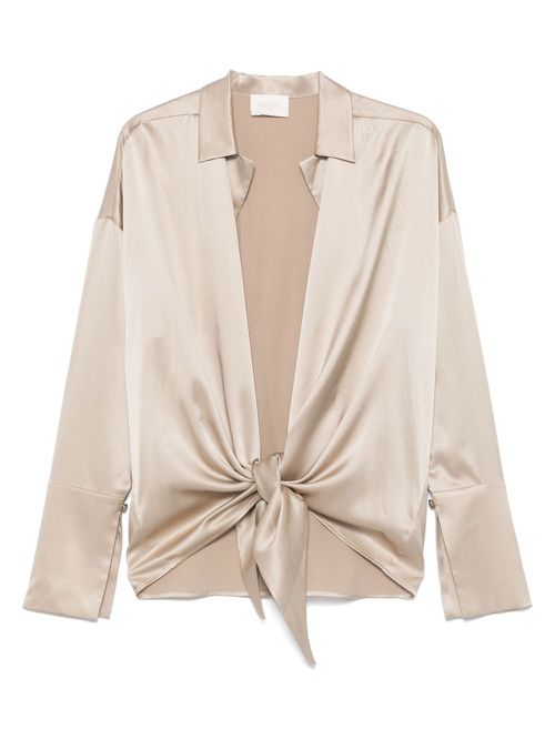 Satin blouse - Neutrals