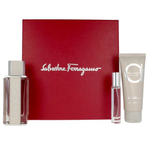 Mens Bright Leather Gift Set Fragrances 8052464892518