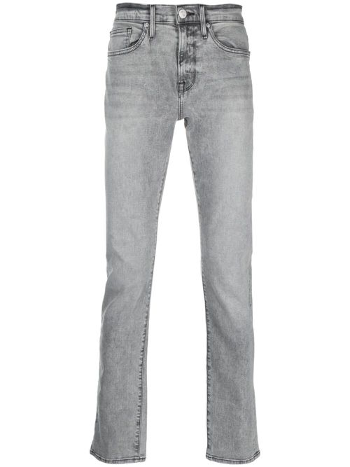 Low-rise skinny jeans - Grey