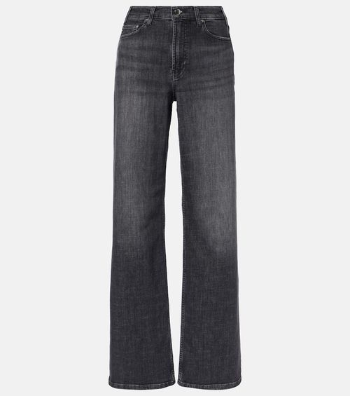 New Baggy high-rise flared jeans