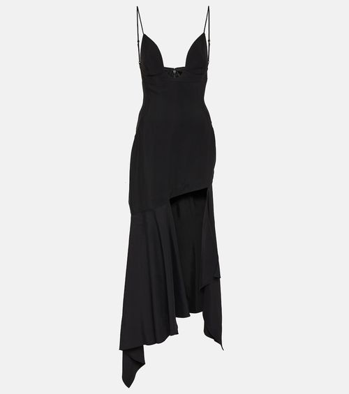 Paneled maxi dress