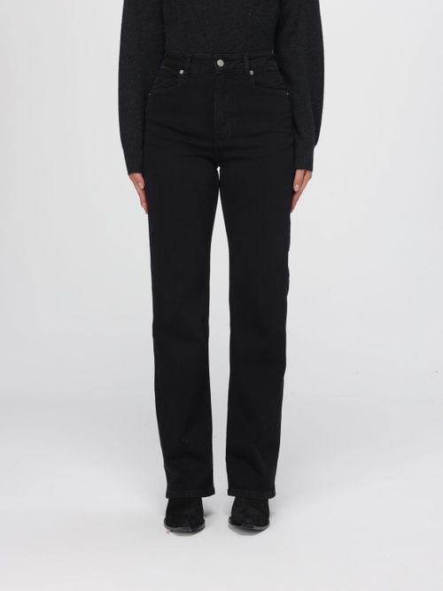 Jeans Woman color Black