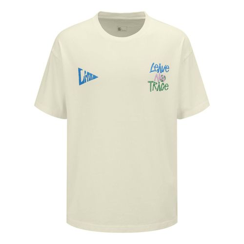 Leave No Trace Graphic T-shirt 'Light Yellow'