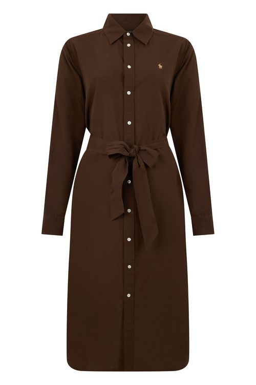 Elegant Long Dress with Stylish Belt