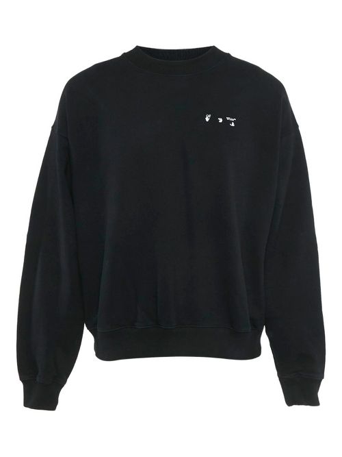 Logo-print sweatshirt - Black