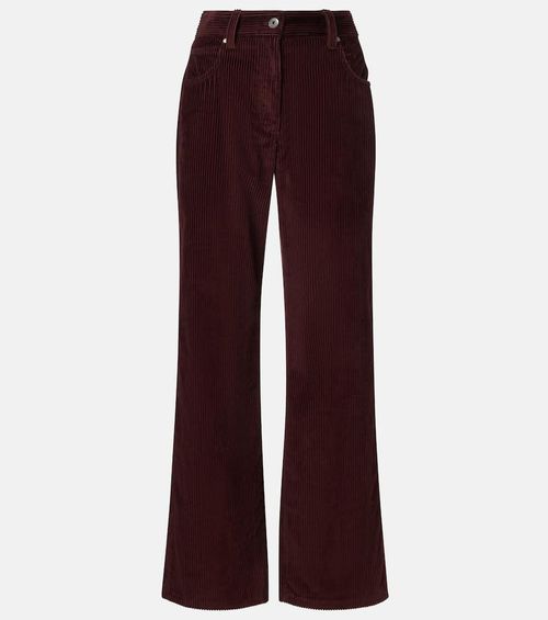 Monili corduroy straight pants