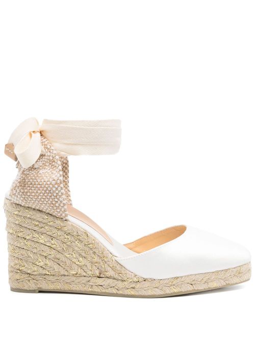 Castañer Joyce-8-006 heeled espadrilles - White