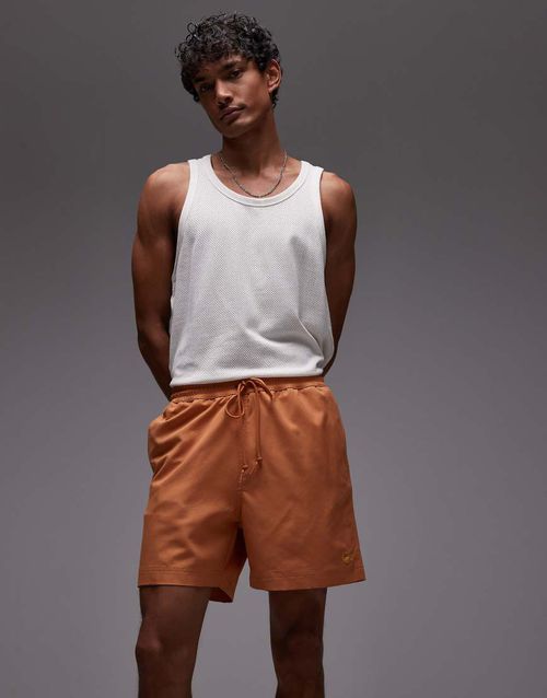Chase swim shorts in orange