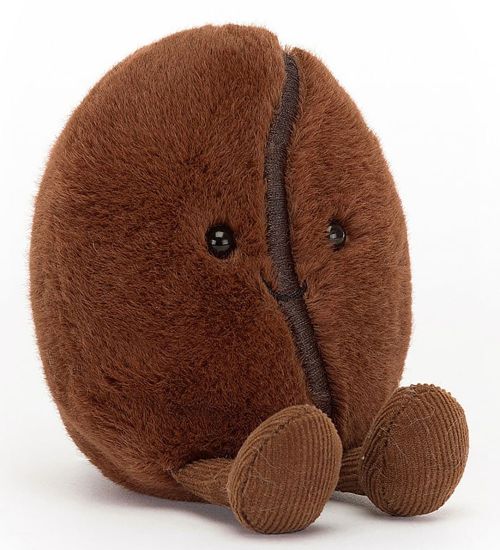Jellycat Soft Toy - 13x8 cm - Amuseable Coffee Bean - Jellycat - OneSize - Soft Toy