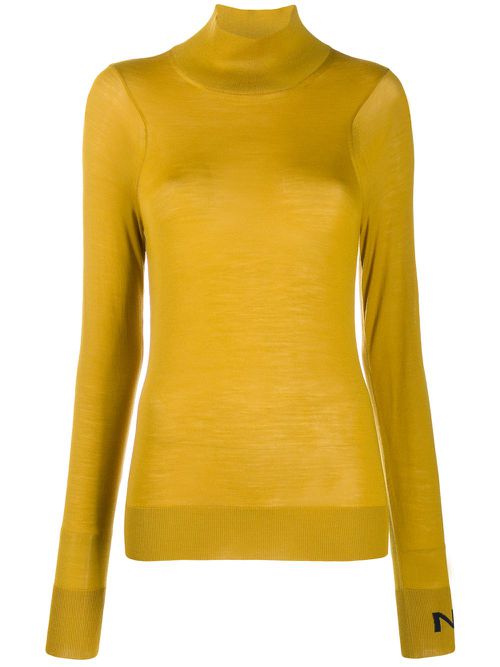 Turtle neck jumper - Yellow