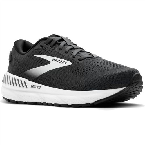 Women's Ariel Gts 24 Running Shoe In Ebony/black/white
