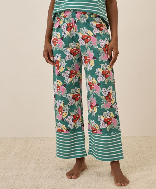 Women's Daybloom Stripes Staycation Sleep Pant