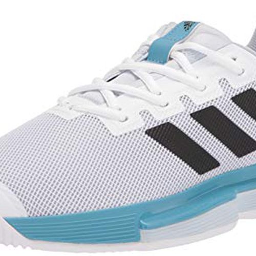 adidas gazelle silver green womens Adidas SoleMatch Bounce Womens Tennis Shoes main image 1