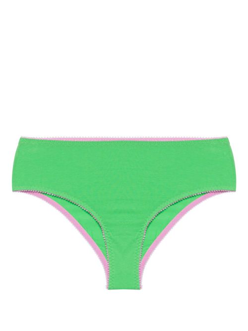 Angie mid-rise briefs - Green