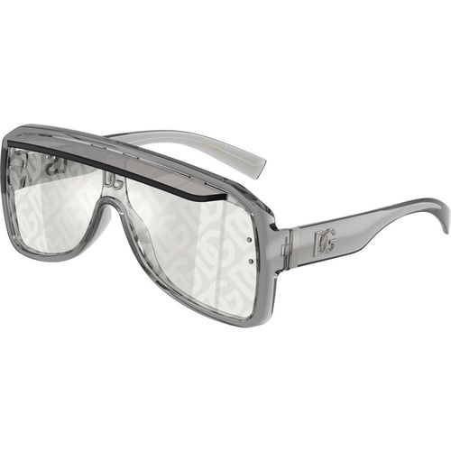 Dolce & Gabbana Unisex Dolce & Gabbana DG6205 3160AL Sunglasses Injected Grey Grey Pilot Norma