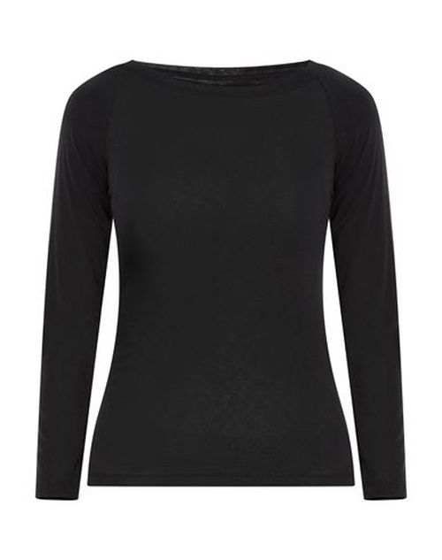 Woman Top Black Size S Viscose, Polyamide, Elastane, Cashmere