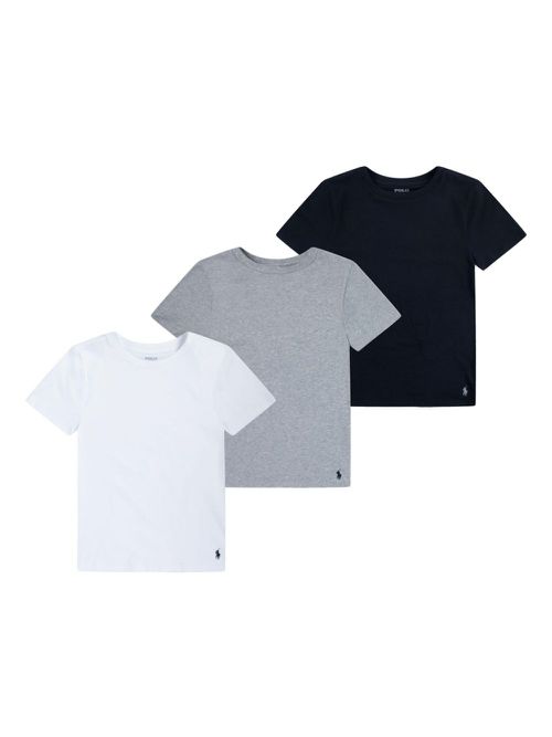 Polo Pony T-shirt (set of three) - Black