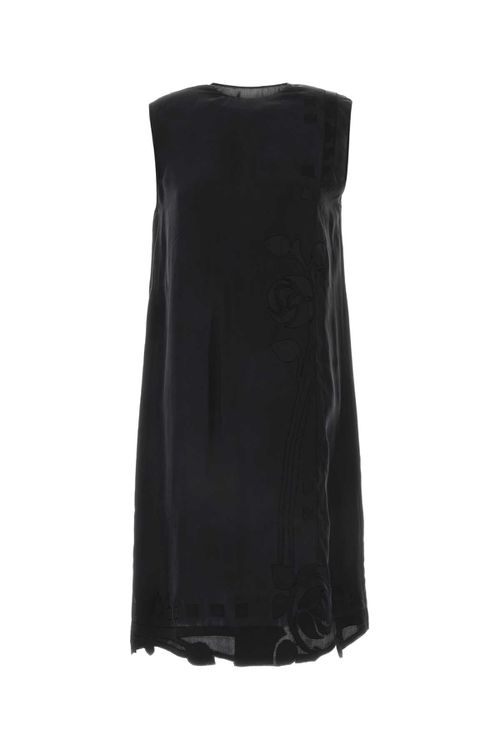 Black Silk Dress