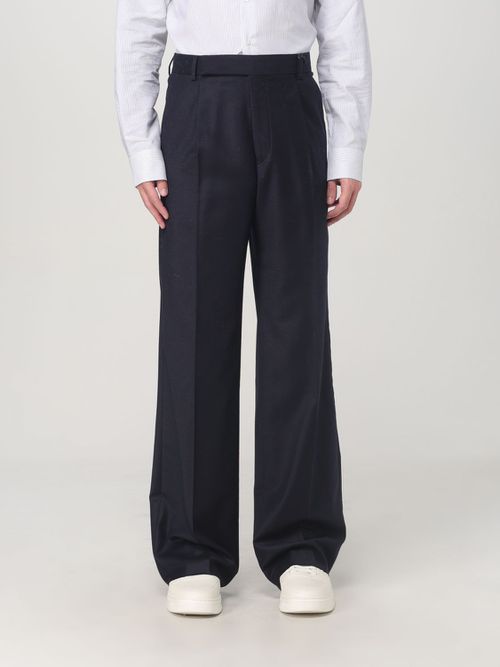 Pants Men color Blue