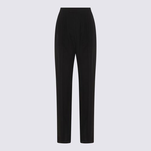 Black Silk Pants