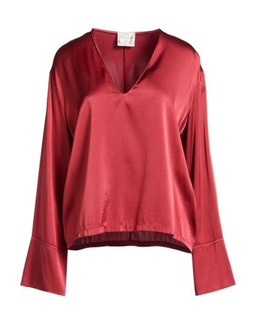 Forte_forte Woman Top Brick Size 0 Silk, Elastane