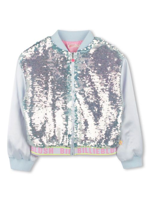 Sequinned jacket - Silver