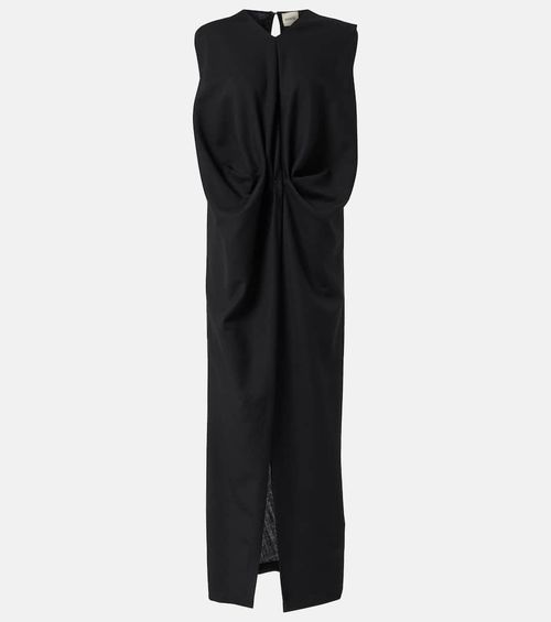 Niel wool and mohair maxi dress