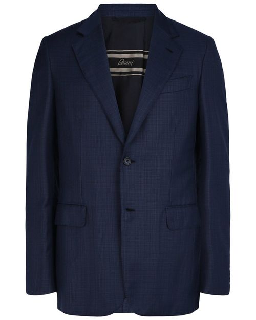 Single-Breasted Wool Blazer