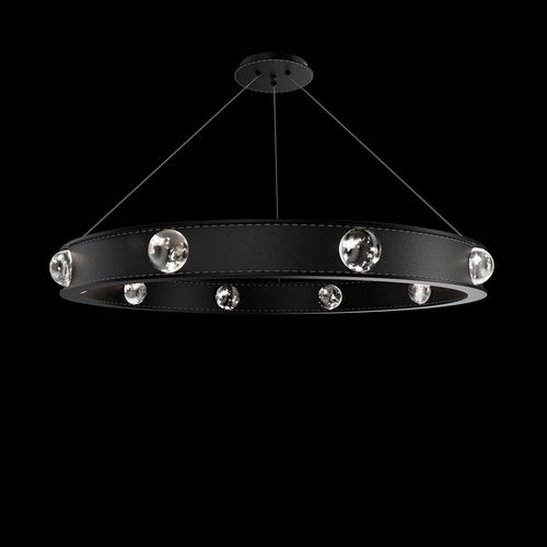 Black LED Pendant from the Kollard Collection