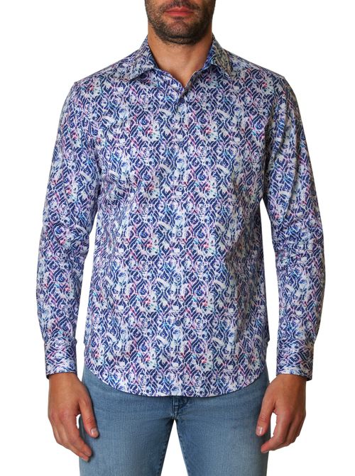 Robert Graham Robert Graham Clarke Long Sleeve Button Down Shirt