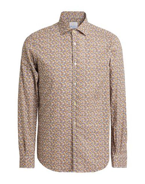 Man Shirt Khaki Size 16 Cotton