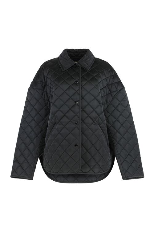 Totême Quilted Jacket with Elegant Collar