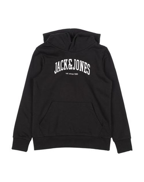 Kid Boy Sweatshirt Black Size 12 Cotton, Polyester