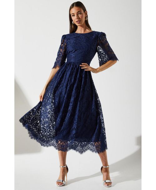 knee length dresses for ladies Rebecca Vallance 