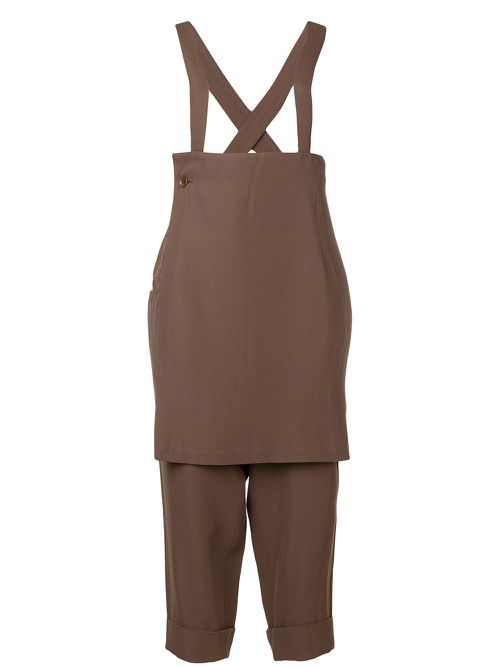 Salopette trousers - Brown