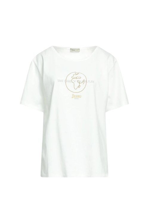 Logo-Embroidered T-Shirt — White